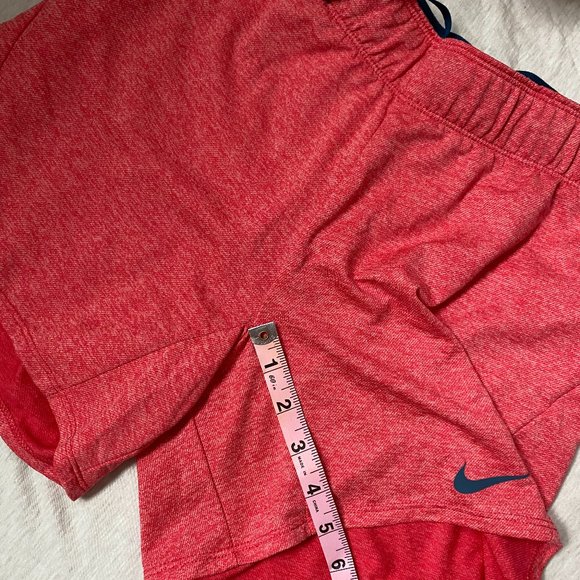 Nike Coral/Teal 5in Workout Shorts - Picture 5 of 5